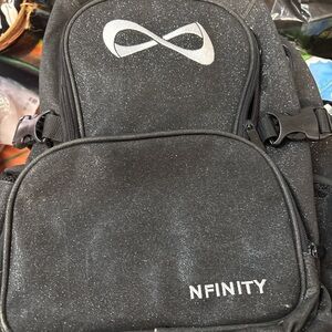 NFINITY Sleek Black Backpack for Men